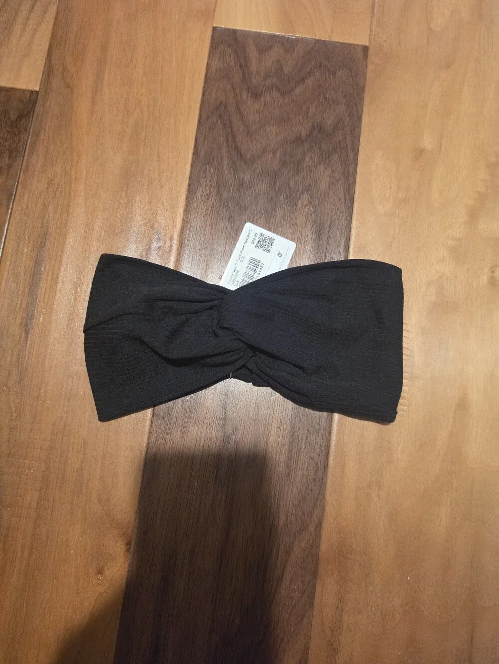 Lululemon Nulu Twist Front Headband Black NWT